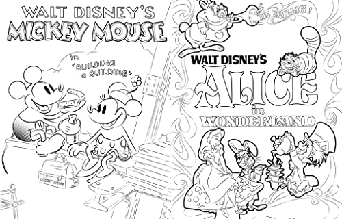 Disney The Vintage Poster Collection Colouring Book