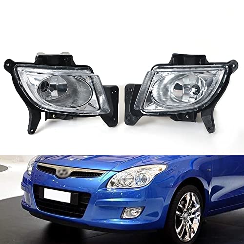 BATLAM 2 Peças Luz De Nevoeiro Dianteira Bumber Luz 92201-2L000 92202-2L000 Para Hyundai I30 2007-20