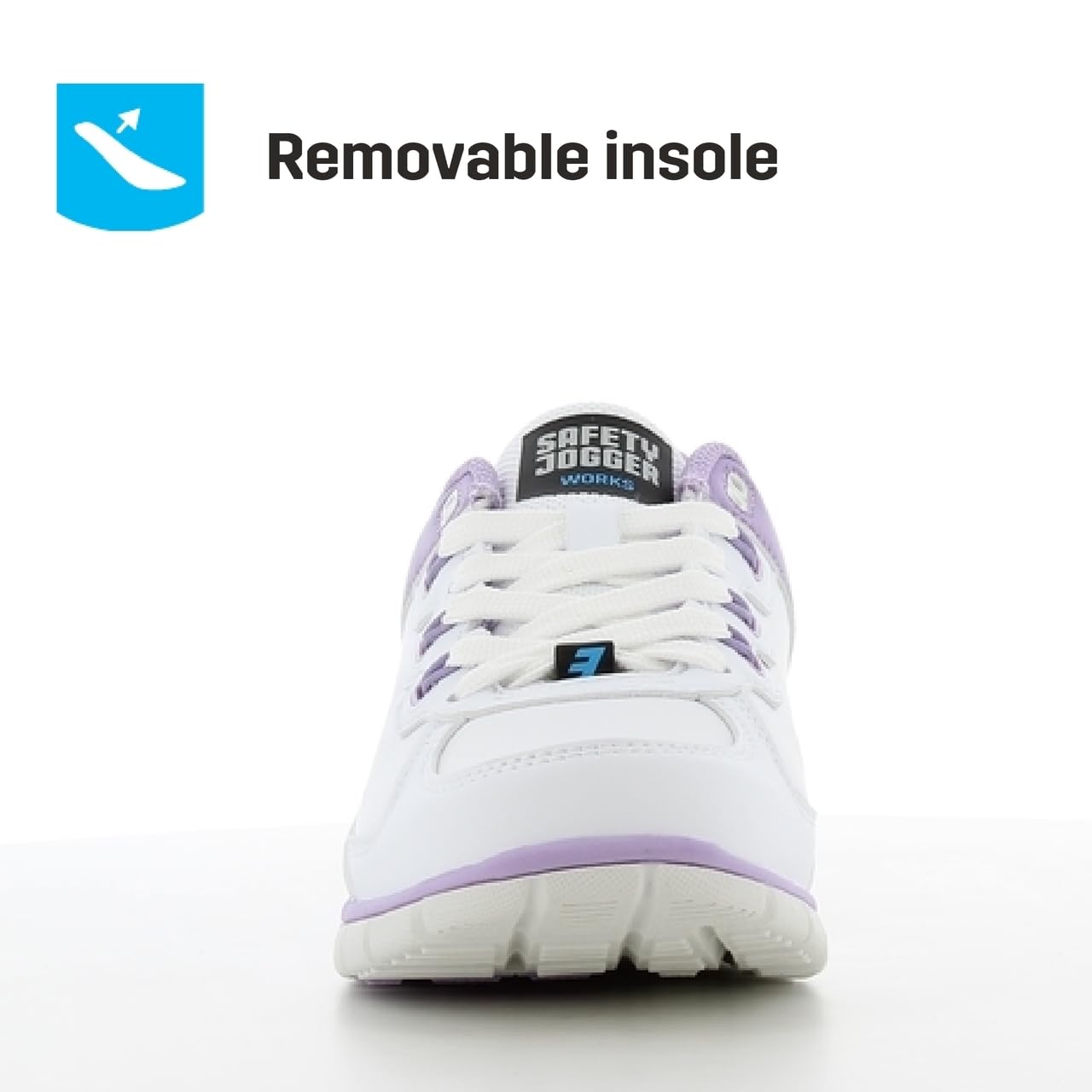Oxypas Safety Jogger Sunny Damskie buty ochronne, odporne na rozdarcie, lekkie i wygodne, idealne do pielęgnacji, medycyny i gastronomii