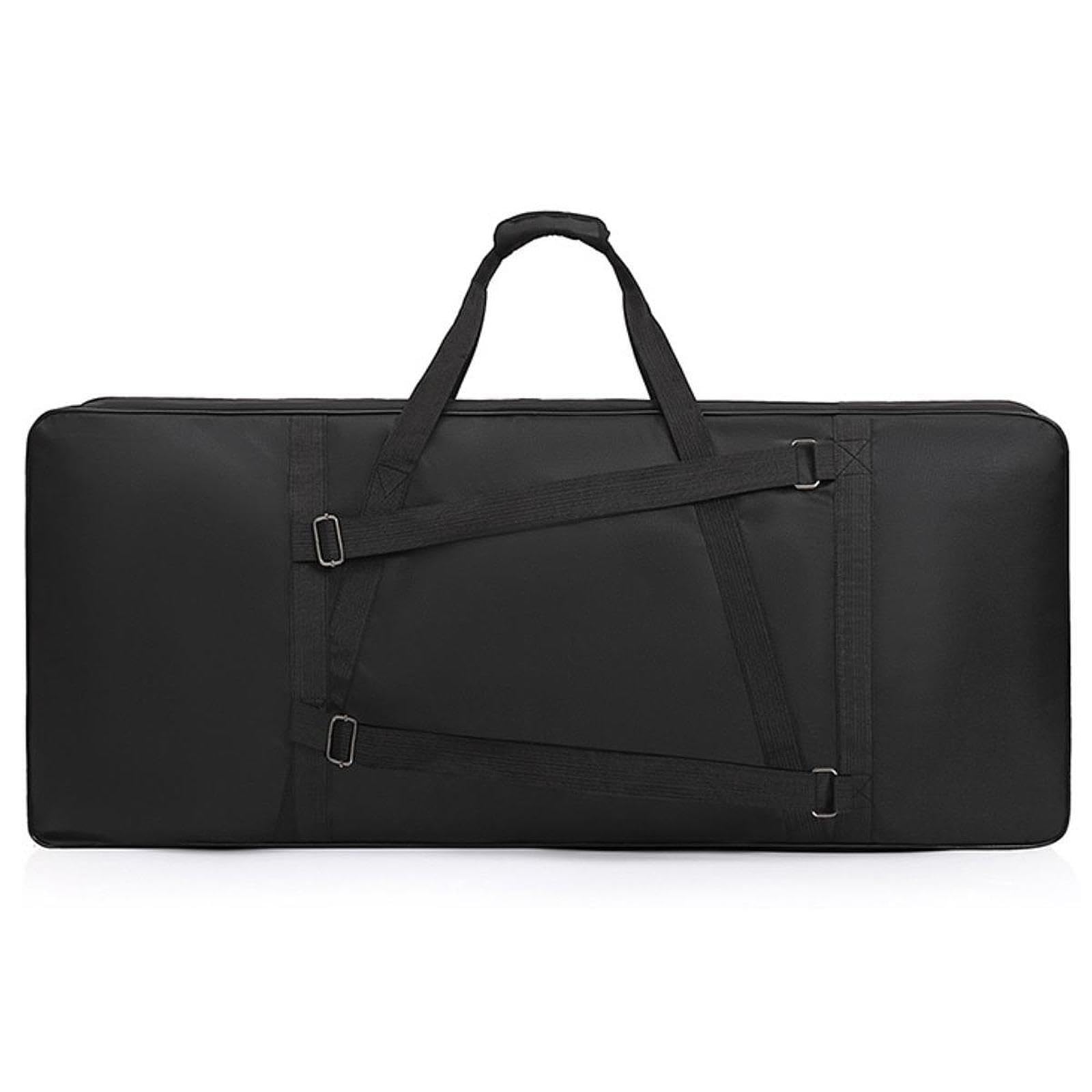 Funda para teclado de piano de 61 teclas, impermeable, de tela Oxford, duradera y reutilizable, funda de viaje para teclados musicales, protector impermeable para
