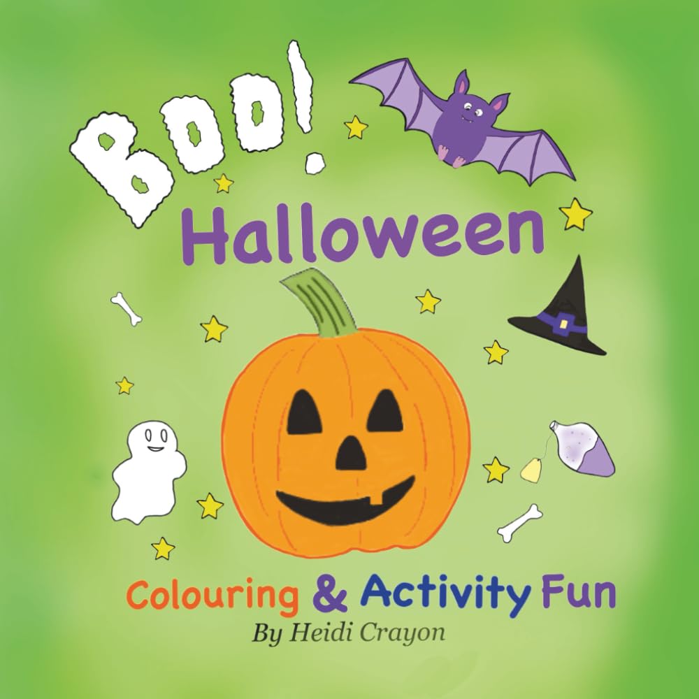 BOO! Halloween: Colouring & Activity fun