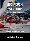  Ski Alpin: FIS Weltcup 2018/19 in Crans Montana (SUI) - Abfahrt Frauen