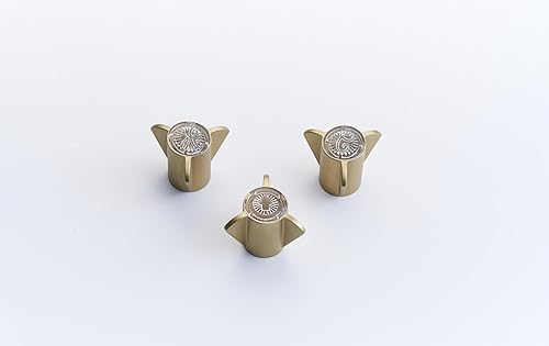 Miniatura 7 de SENTO - Juego de 3 manijas para bañera y ducha Sayco para grifos Sayco, ducha de bañera, 9B-3H, 9B-3C, 9B-5D, fácil instalación, metal resistente,