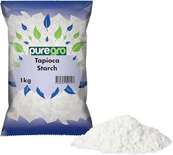Puregro Tapioca Starch | Premium Quality | Smooth and Fine Texture | Ideal for Cooking, Baking and Thickening | Tapioca Flour | Pack of 1 | Weight 1kg