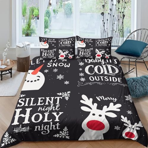 Housse de couette ultra douce microfibre résistante lit simple - 4