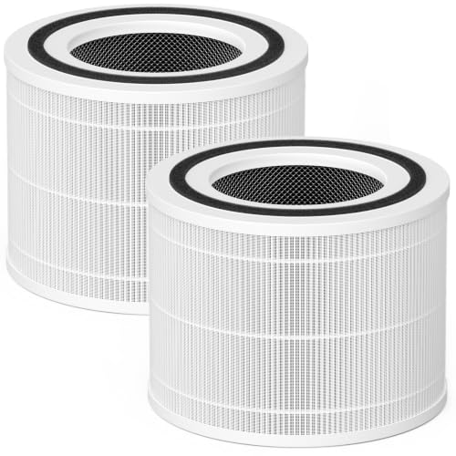 Image of 240 Replacement Filter Compatible with Puroair 240 Air Purifier, 2 Pack | Fits Puroair 240 Air Purifier with Activated Carbon for Pet Dander, Smoke & Odors, for Home Bedroom Room, 240 Filters