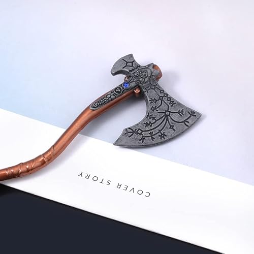 Songchangjewelry Game Gfw Keychain - Kratos Leviathan Axe Cosplay Metal Keychain - Christmas Gifts For Men Teens Fan Boy Friend (Leviathan Axe Keychain) #TOP3