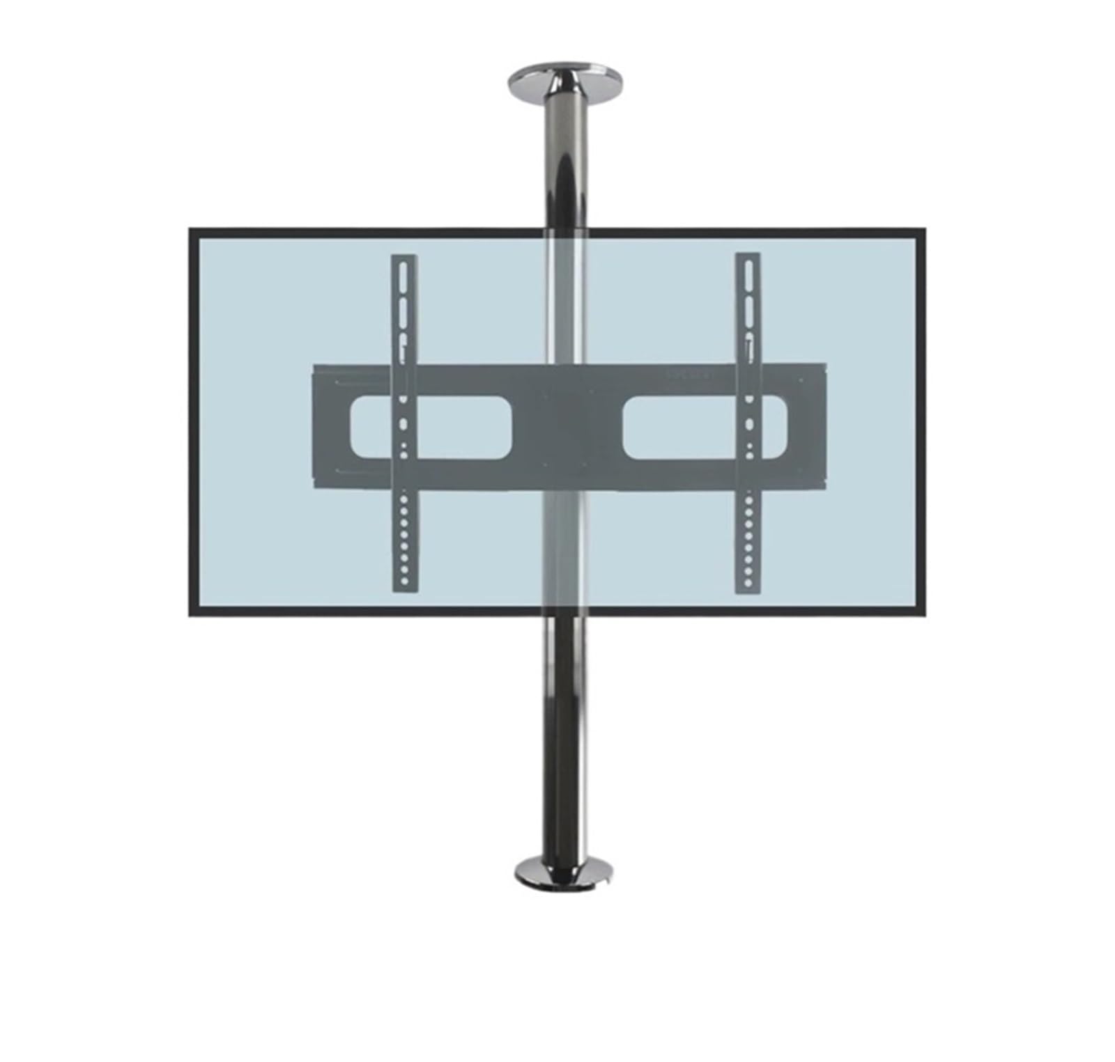 Soporte de TV Ajustable de Acero Inoxidable BG11-M para televisores LCD de 23 a 55 Pulgadas, Soporte de Montaje en Pared, Altura Ajustable de 26 a 32 Pulgadas para una fácil instalación y colocación