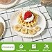 FOCUSLINE 6 Inch Paper Plates 1000 Count, White Paper Plates Uncoated, Everyday Disposable Dessert Plate 6