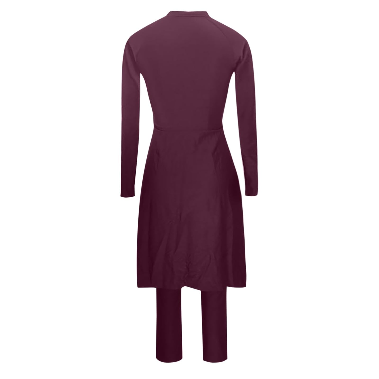 Générique Burkini Femme Tankini Maillot De Bain Ventre Plat Bikini Manche Courte Ensemble Ete Grande Taille Ronde Musulmane Short Haut 2 Pieces Push Up Musulman T Shirt Anti UV Sexy Shorty Gainant