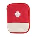 Produktbild Boodtag Leer Erste Hilfe Set Bag Tragbare Medizin Tasche Aufbewahrungstasche Medikament Verpackung Tasche für Haus Outdoor in der Reise (Rot)