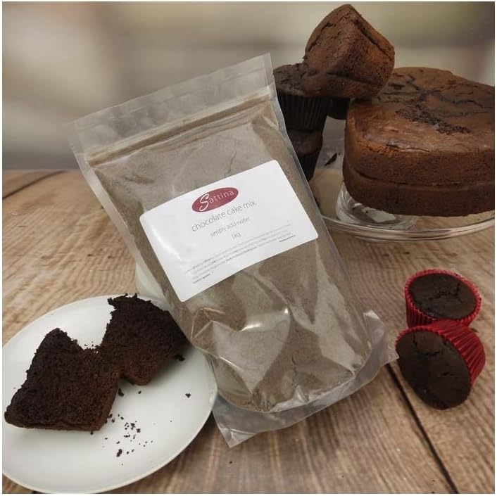 Sattina Chocolate Cake Mix (1kg Pouch)