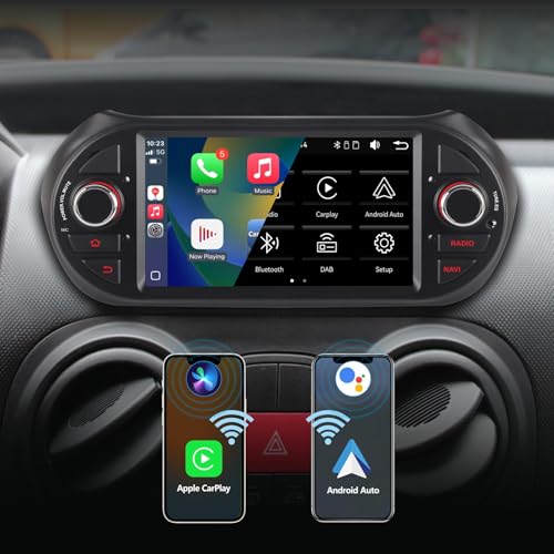 Autoradio intelligent pour remplacer l'ancien système des Fiat Qubo et Fiorino