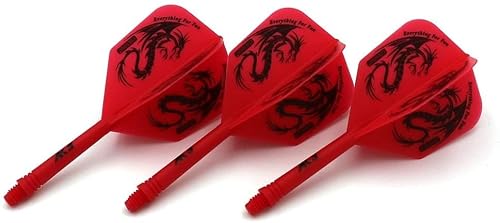 CUESOUL ROST Integrated Dart Flight and Shafts Big Wing Shape-33mm
