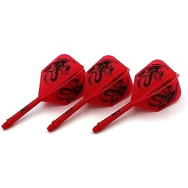 CUESOUL ROST Integrated Dart Flight and Shafts Big Wing Shape-33mm