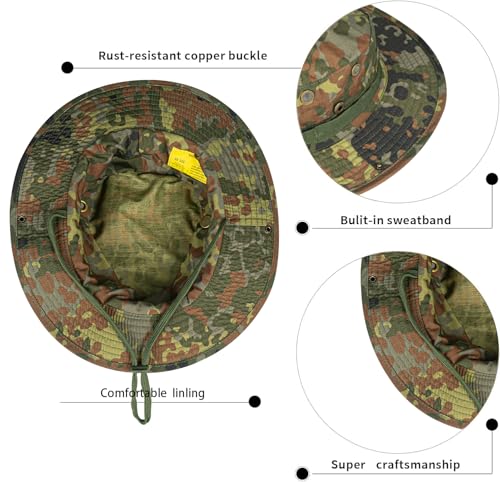 image for ZOORON Sun Hats for Men Women Bucket Hat UPF 50+ Boonie Hat Foldable U