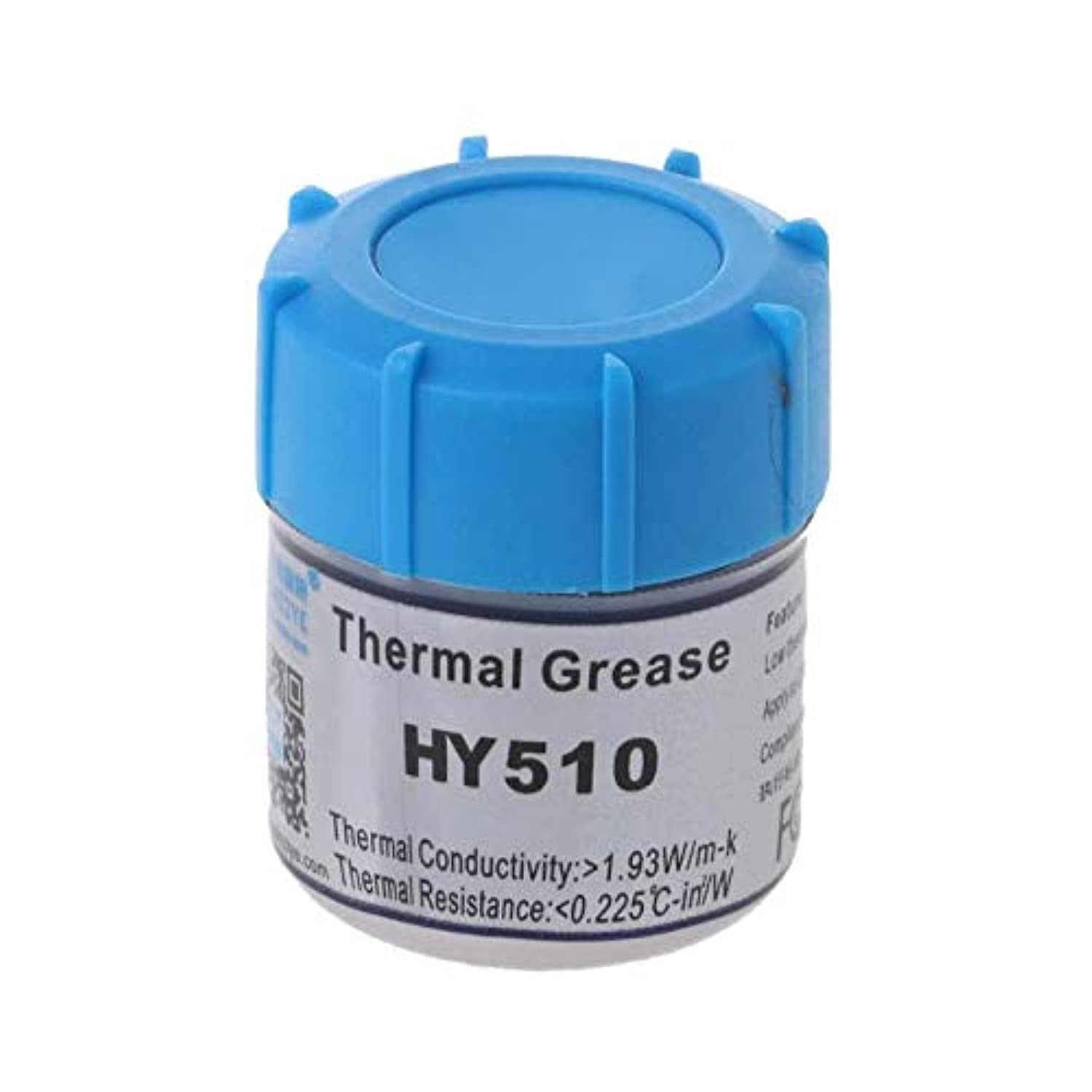 CentIoTHY510 Halnziye Grey Silicone Graphite Thermal Grease Compound Paste For PC CPU VGA Heatsink peltier (10G Can)