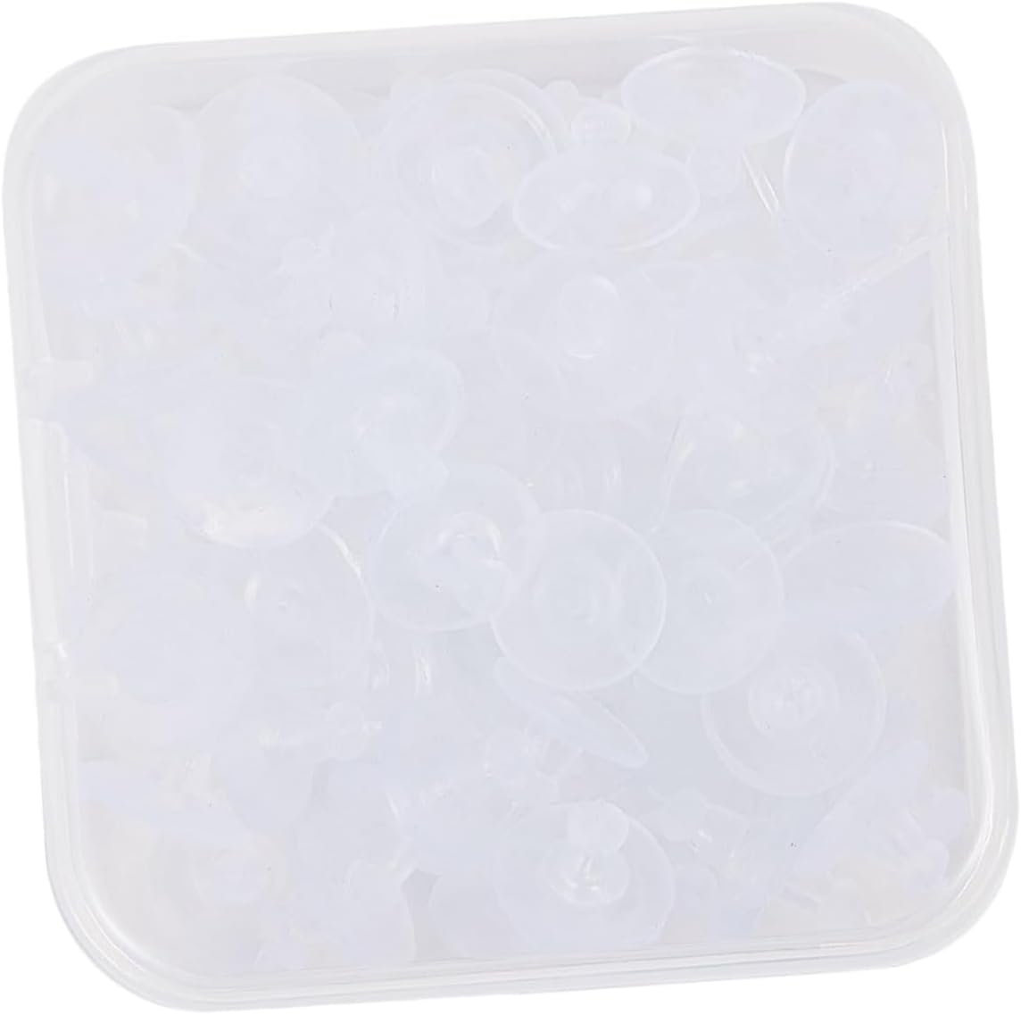 100pcs Fashion DIY Earring Accessory Earring Stoppers Handmade Jewelry Making Materials Safe Convenient for Creative Crafts