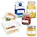 500 Blank Removable Freezer Labels Water Oil Resistant with Perforation Line for Food Containers Jars Pantry Organization