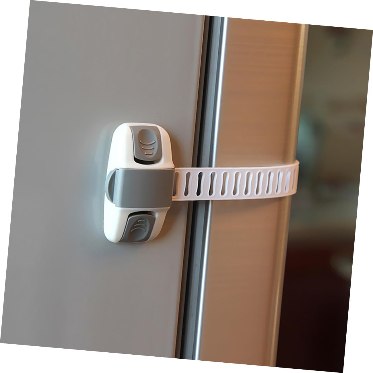 ifundom Cerradura de Seguridad para Niños 8 Unidades Gris Multifunción Antiahuecos para Armarios y Cajones Protección Infantil para Bebés y Guardado Seguro en Hogar