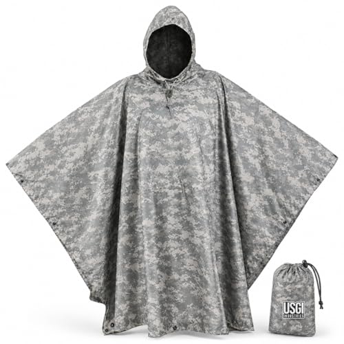 Amazon.com: USGI Industries Military Style Poncho | Lightweight