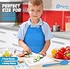 PERLLI Kids Real Cooking Set for Cooking and Baking – 31 Pc. Gift for Junior Chef with Real Utensils, Case & Safe Kids Knife Set for Boys & Girls – Fine Motor Skills & Fun for Children Ages 6+, Blue #2