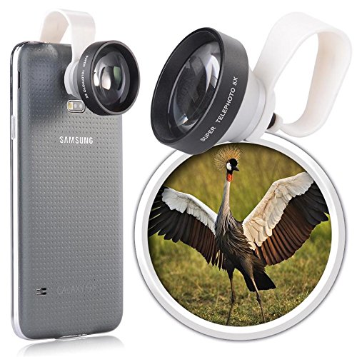 High Quality 5X Zoom Camera Lens Telephoto Telescope With Clip Mobile