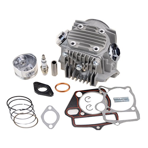 Goofit 52.4Mm Cylinder Head With Piston And Gasket Replacement For 4 Stroke Taotao Chinese 110Cc Atv Scooter Dirt Bike Go Kart #TOP1