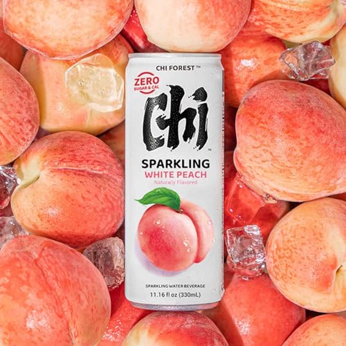 CHI FOREST White Peach Sparkling Water (11.16 oz* 24)