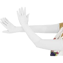 Shinningstar 5-18 Years' Children's Girls' Boys' Spandex Make-up Over Elbow Long Gloves
