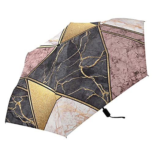 Parapluie pliant léger résistant au vent, mini parapluie portable imperméable chic