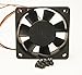 60mm 25mm New Case Fan 12V DC 25CFM 2 Wire CPU Computer Cooling Sleeve Bearing 6025