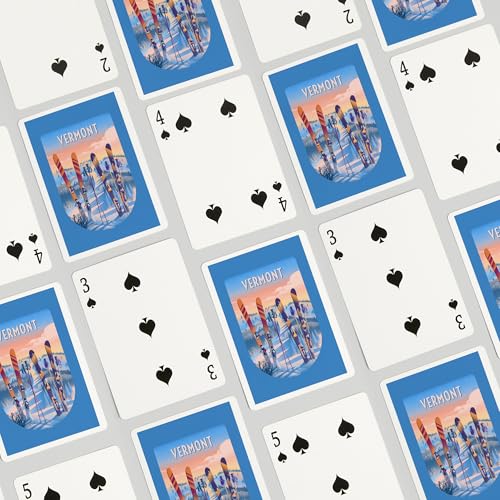 Lantern Press Vermont Prepare for Takeoff Naipes Poker miniatura 4