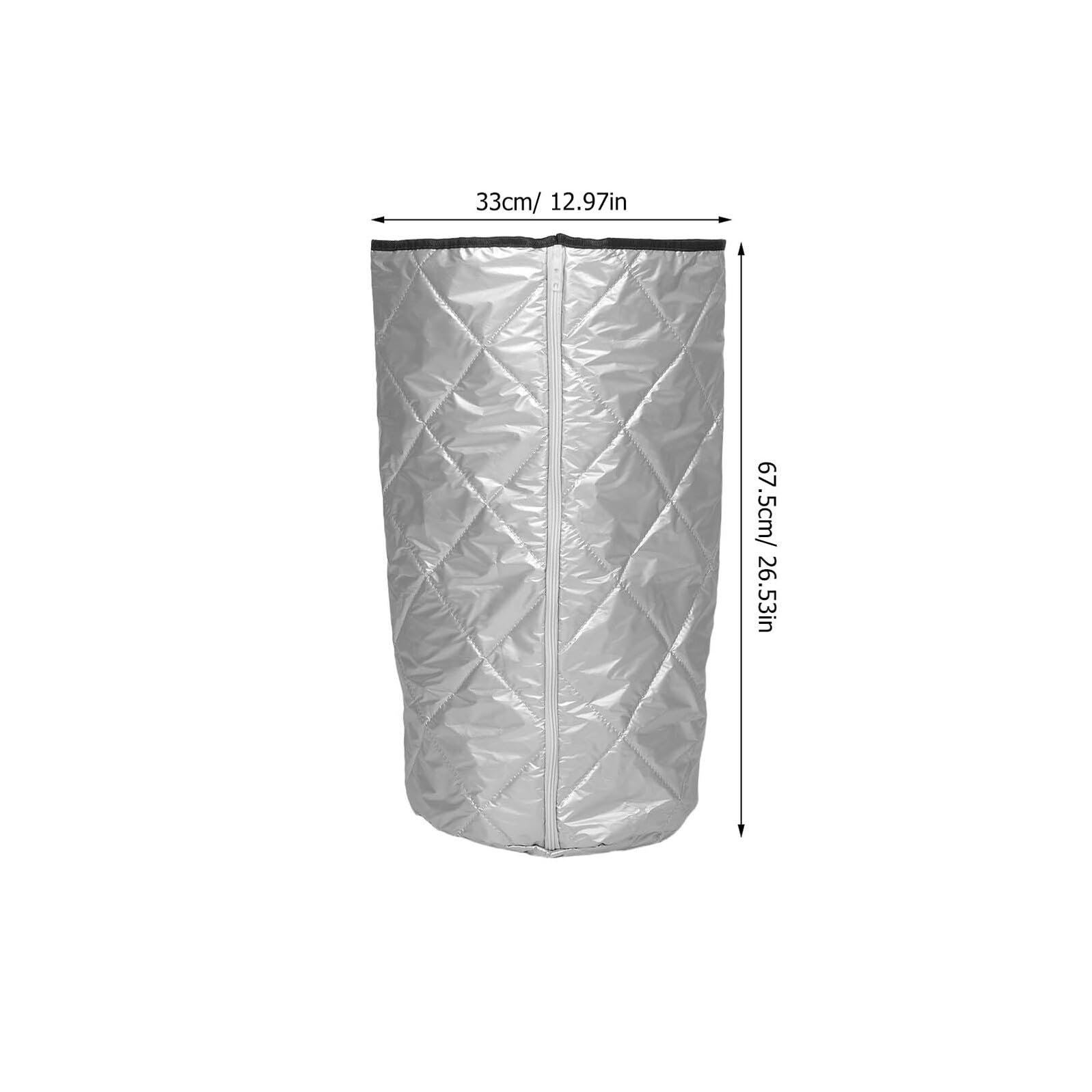 SEWACC Cubierta para Tanque de Gas de 15 Kg Funda Aislante de Tela Oxford Acolchado de Algodón Resistente al Sol Polvo Protección Térmica para Bombona de Gas en Camping y Actividades — view 2