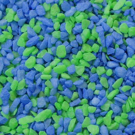 Hanicks Aquarium Gravel & Sand Substrate for Fish Tanks - Natural Stones, 3-5mm, Perfect for Plant Growth (5 kg, Sea Scape Mix)