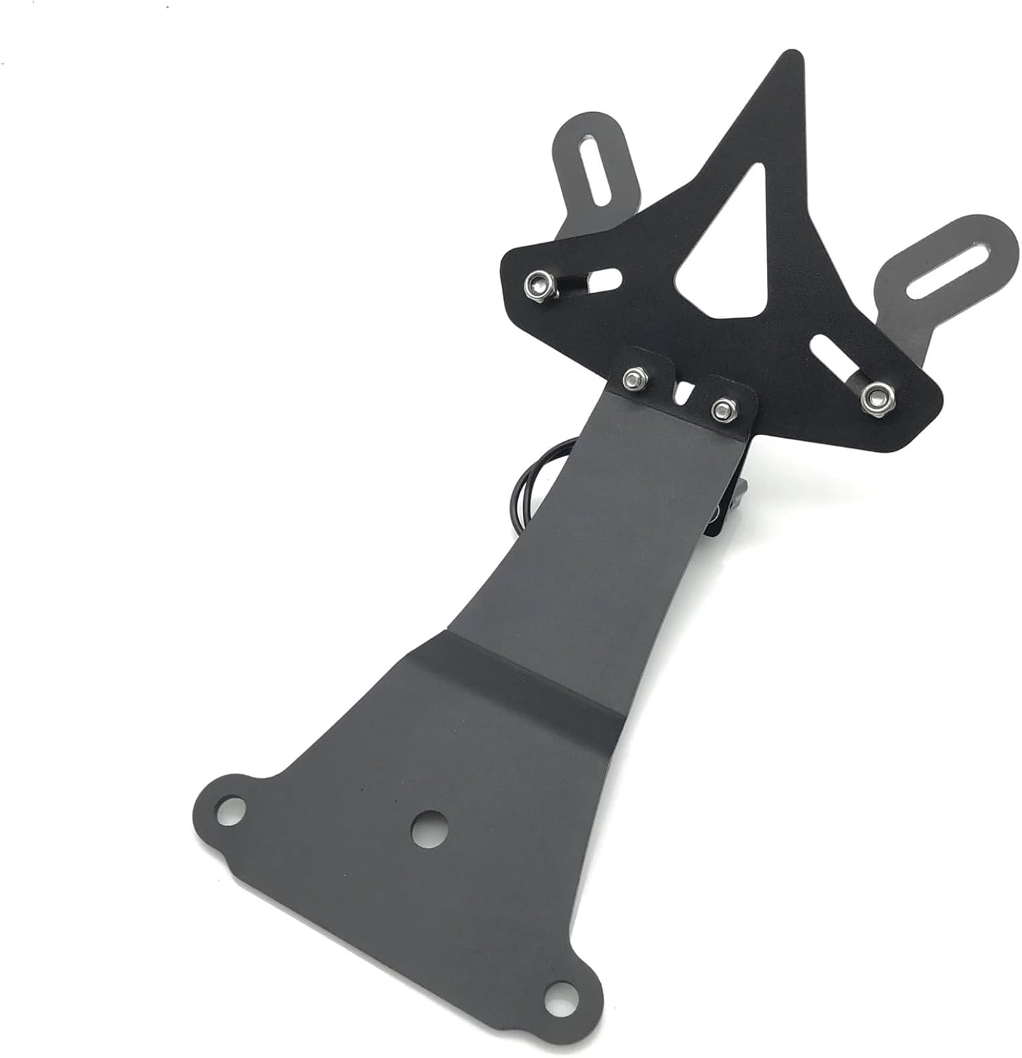Compatible With 800 2015 2016 2017 Motorcycle Rear License Number Plate Frame Holder Bracket Accessories With Lamp