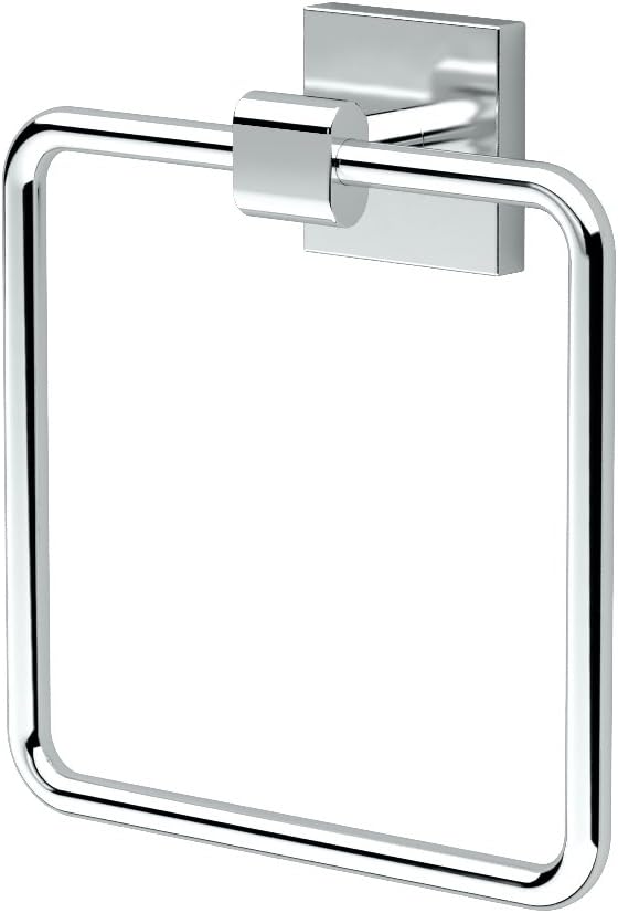 4052 Elevate Towel Ring, Chrome, 6.13" Wide