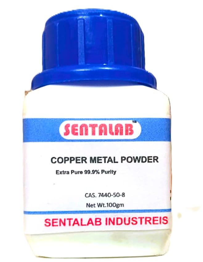 Copper Metal Powder, Extra Pure 99.9% Purity, 100gm-picture-27