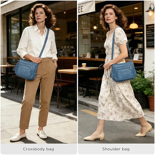 Image of VOLGANIK ROCK Crossbody Bag for Women with Tassel Ladies Soft PU leather Purses and Handbag Pocketbooks