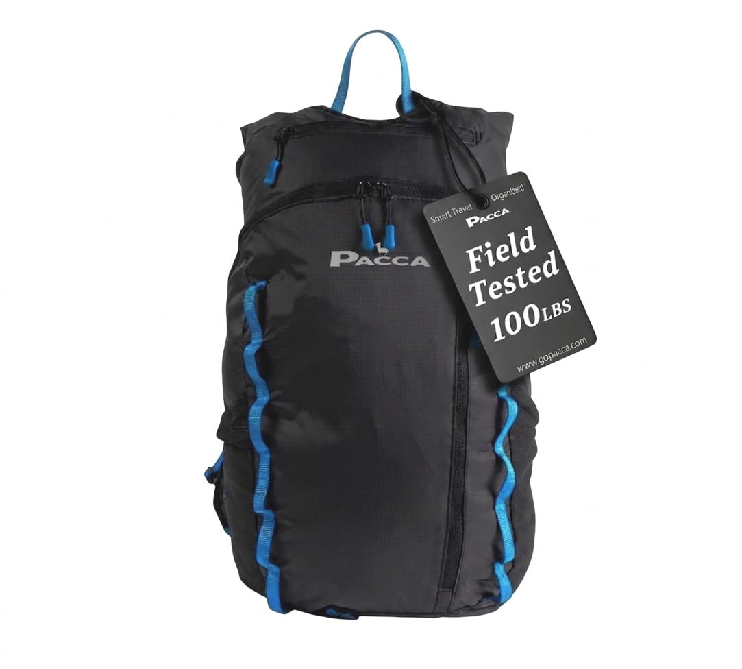 Onda Prana 20L Packable Hiking Backpack | Ultralight Foldable Camping Day Pack, Gray, Laptop