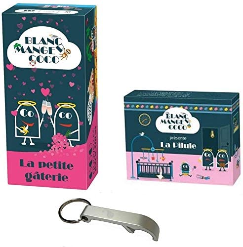 Pack Jeu Blanc Manger Coco Tome 3: La Petite gâterie + Extension La Pilule + 1 Décapsuleur Blumie