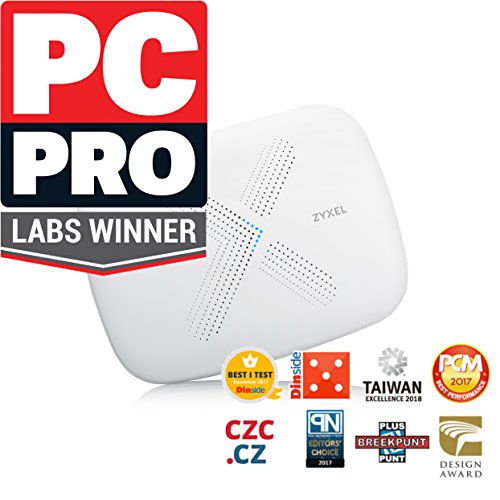Zyxel Multy X Tri-Band AC3000 Whole Home Wi-Fi Mesh System. Supporta Amazon Alexa. Router o Satellite Extension - Pack of 1 [WSQ50] - Powerline - Immagine 1