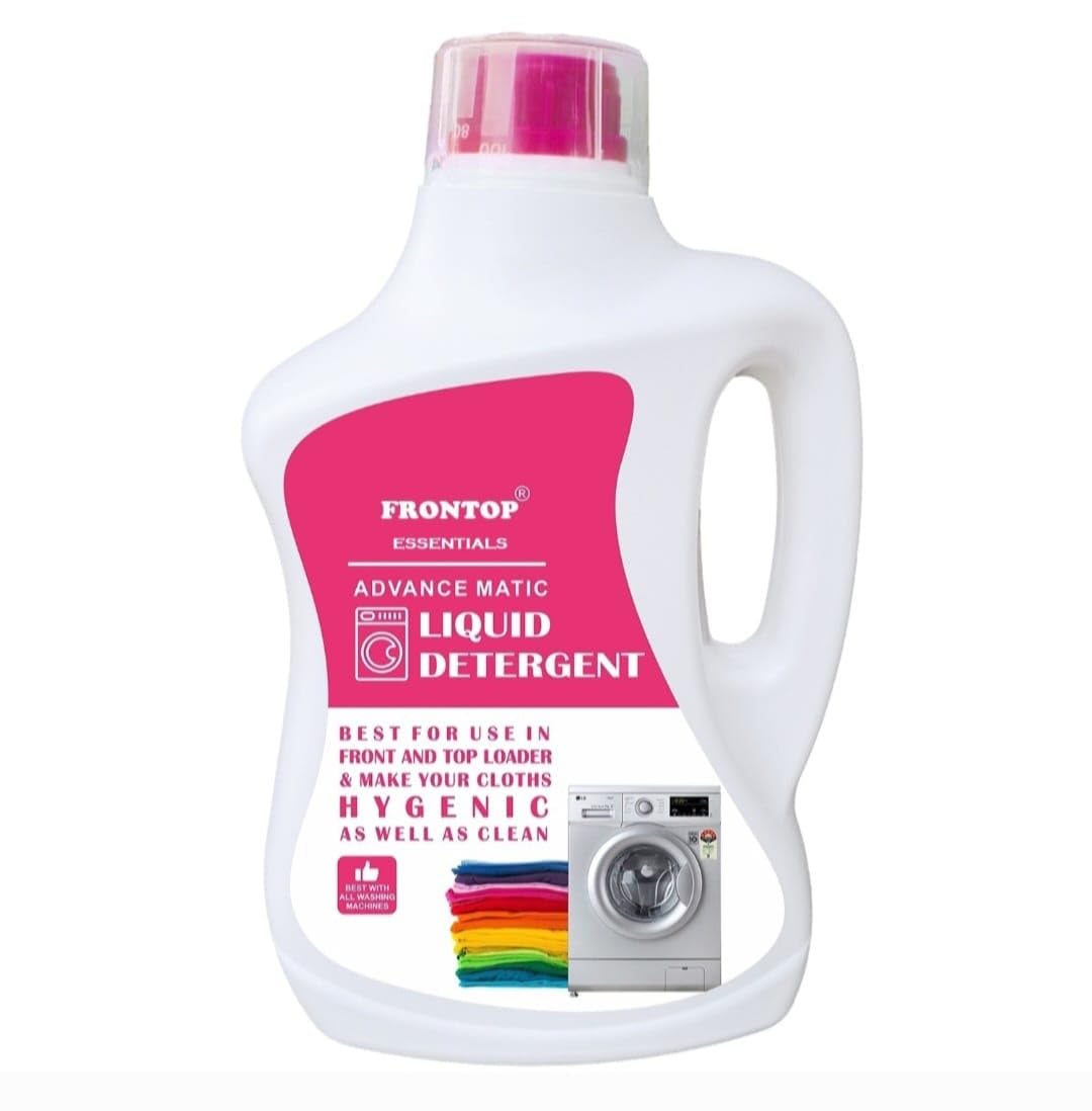Frontop 5 Litres Fluff Matic Liquid Detergent | Liquid Detergent for Washing Machine Advanced Formulated Blue(Front Load | Top Load - 5 Liter Multi-Fragrance Liquid Detergent (B0DCJVP8S8) Amazon Price History, Amazon Price Tracker