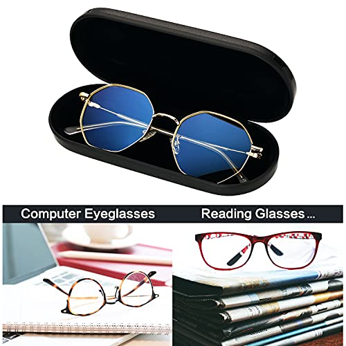 Image of Vemiss Hard Shell Eyeglass Cases, Lightweight Portable Glasses Case for Women Men