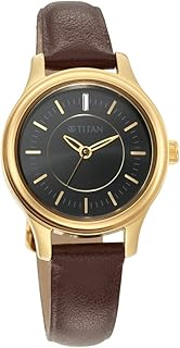 Titan Black Dial Analog Watch for Women-NR2638YL01