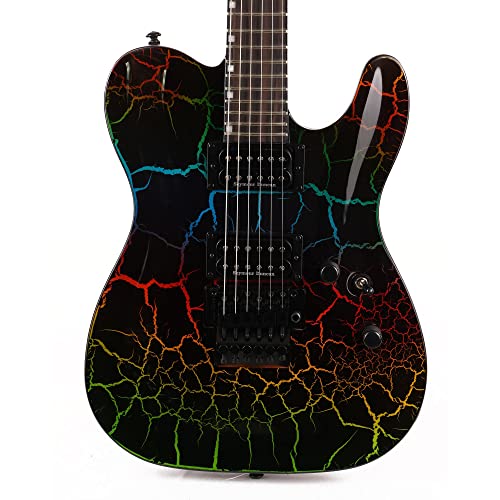 LTD Eclipse ’87 Rainbow Crackle - Les Beatles, Paul McCartney, John Lennon, RIngo Starr, George Harrison LTD Eclipse '87 Rainbow Crackle
