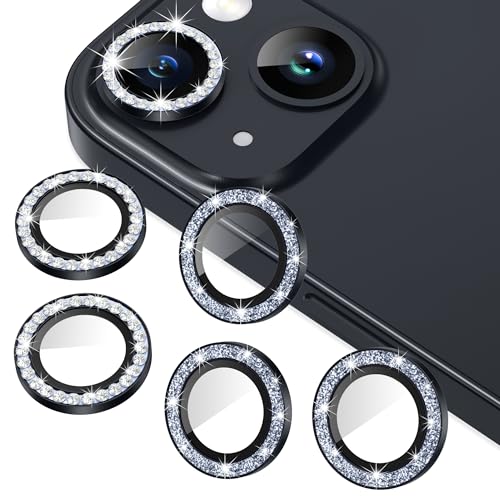 AGVEE 3+3 6 Pack for iPhone 14/14 Plus Camera Lens Protector Cover