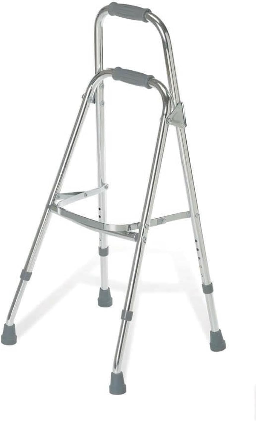 Drive Medical Side Style Hemi One Arm Walker, Chrome, Adult
