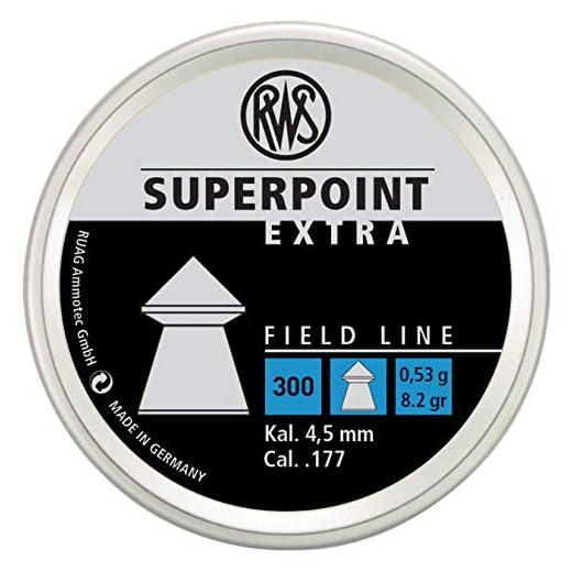 Rheinisch-Westfälische 2317409 RWS Superpoint Extra Air Gun Ammo .177 Field Line