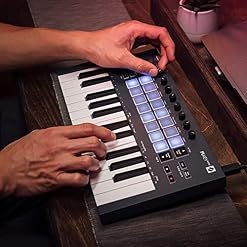 Novation FLkey Mini — clavier maître MIDI USB portatif de 25 touches avec intégration de FL Studio pour la production… - Les Beatles, Paul McCartney, John Lennon, RIngo Starr, George Harrison Novation FLkey Mini — clavier maître MIDI USB portatif de 25 touches avec intégration de FL Studio pour la production… – Image 3